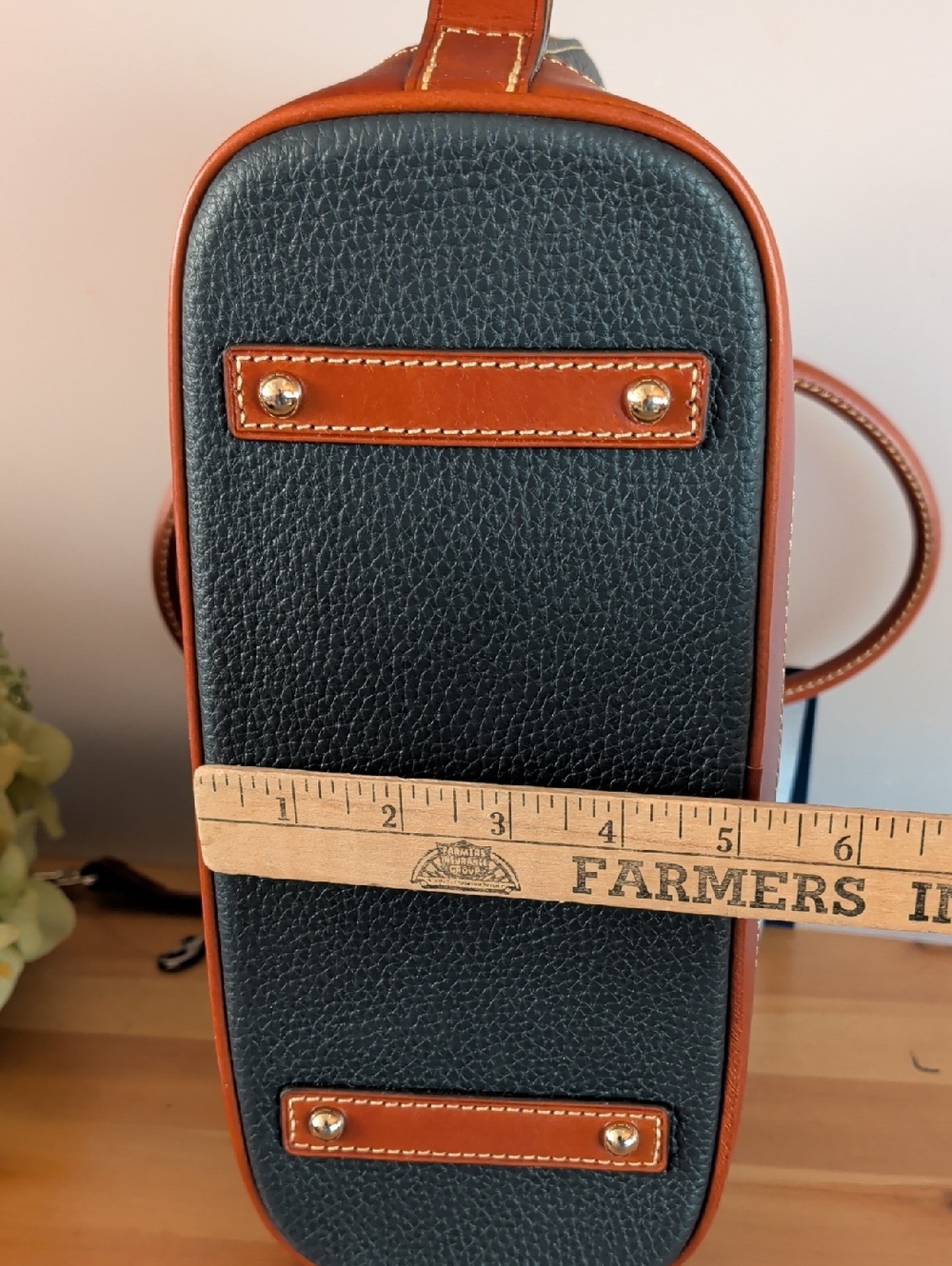 NWT, Dooney & Bourke Navy Canvas Logo Dust Bag - Picture 15 of 16